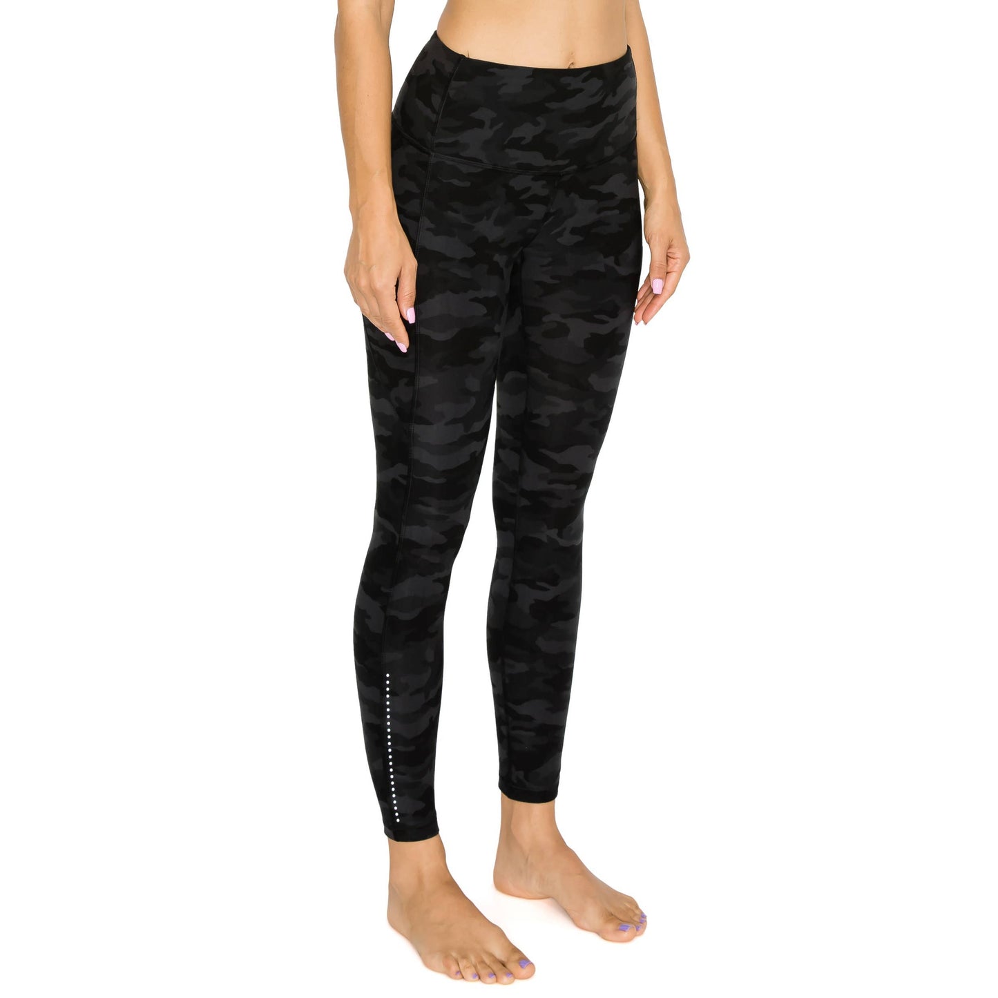 Leggings w/Pockets - Dark Camo