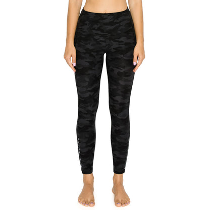 Leggings w/Pockets - Dark Camo