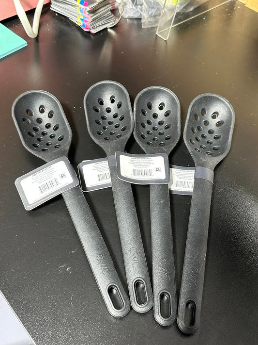 Slotted Silicon Serving Spoon