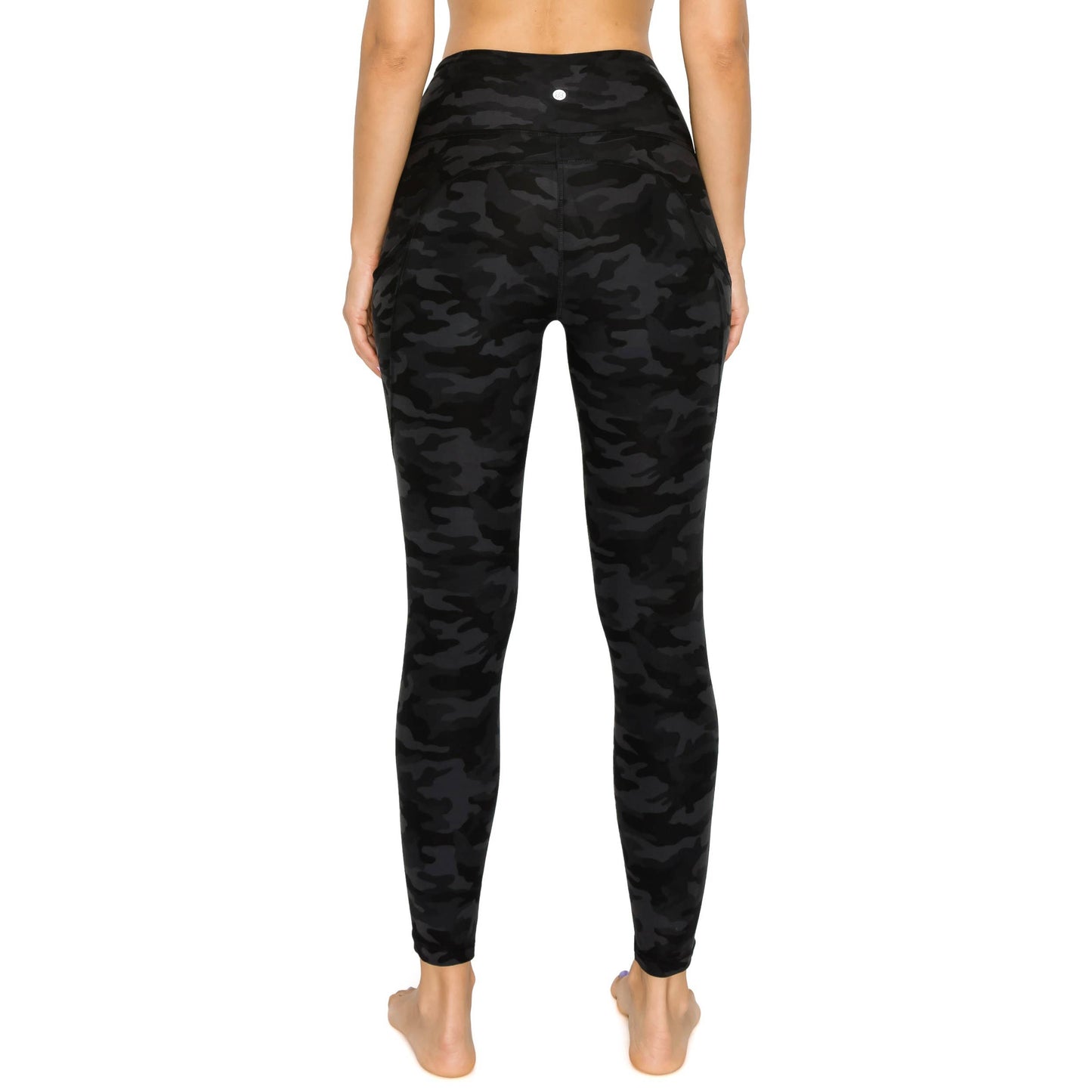 Leggings w/Pockets - Dark Camo