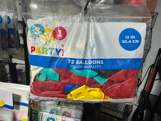 Balloons 72 pcs Dark