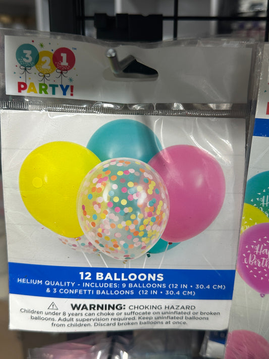 Balloon Kit 12 Balloons