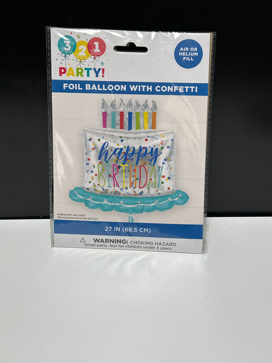 Birthday Cake Balloon