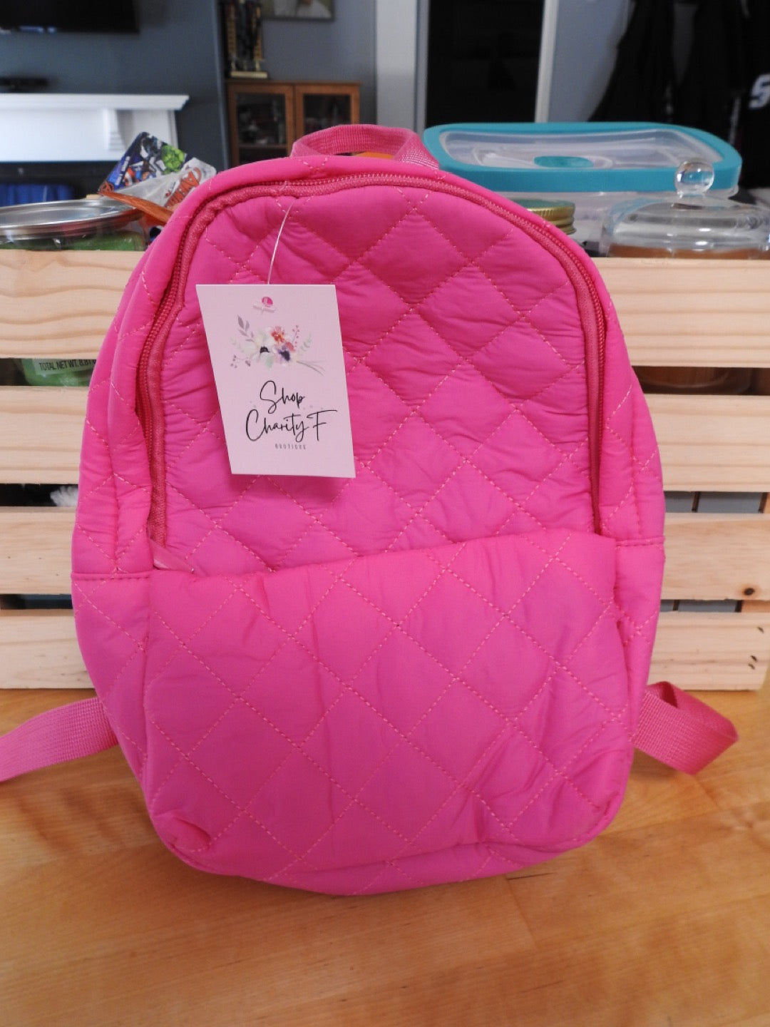 Pink Mini-Backpack