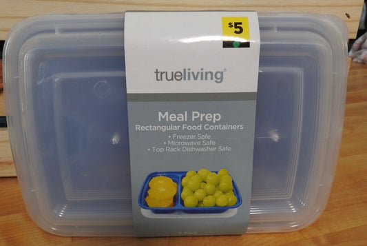 Meal Prep Food Storage Containers (5 Pack)