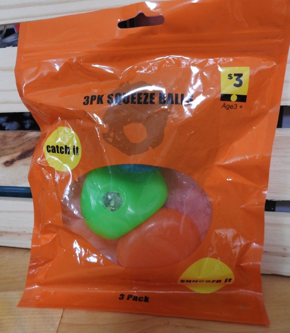 Squeeze Balls - 3 pack