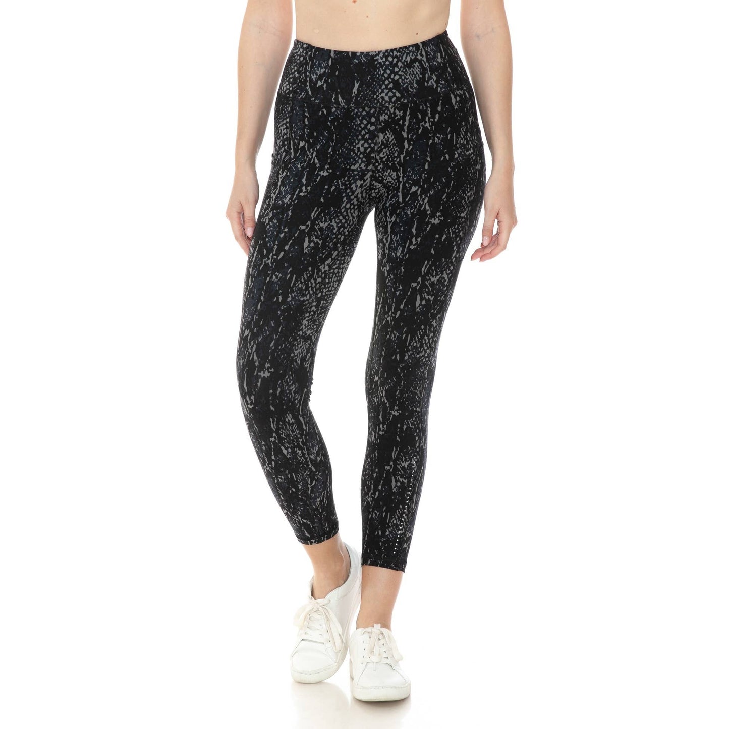 Leggings w/Pockets - Dark Snake